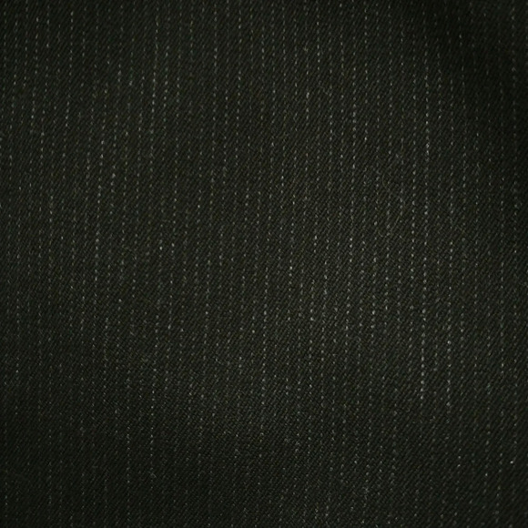 Zara Basic Black  Pinstripe Trousers Pants 4 - Picture 7 of 8